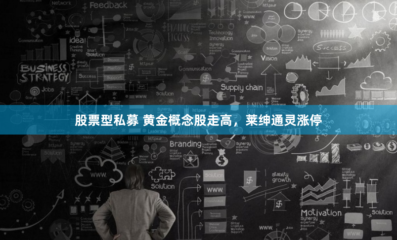 股票型私募 黄金概念股走高，莱绅通灵涨停
